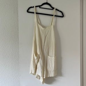 White overall coverup